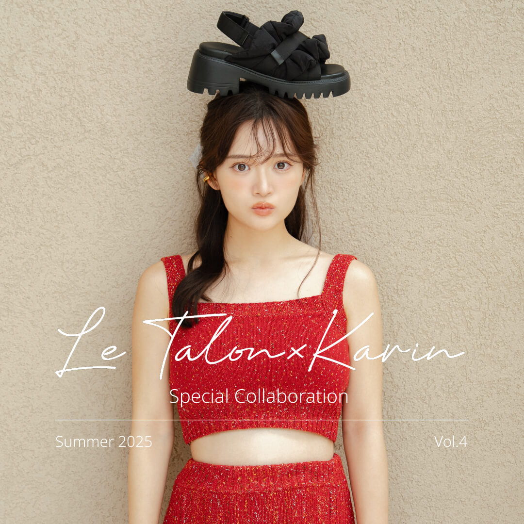LE TALON｜KARIN TAKUBO*LE TALONフリルクロススリングバック