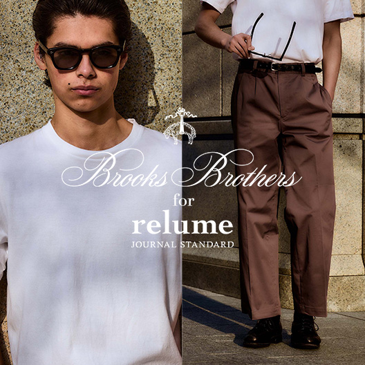 Brooks Brothers for JOURNAL STANDARD relume｜JOURNAL