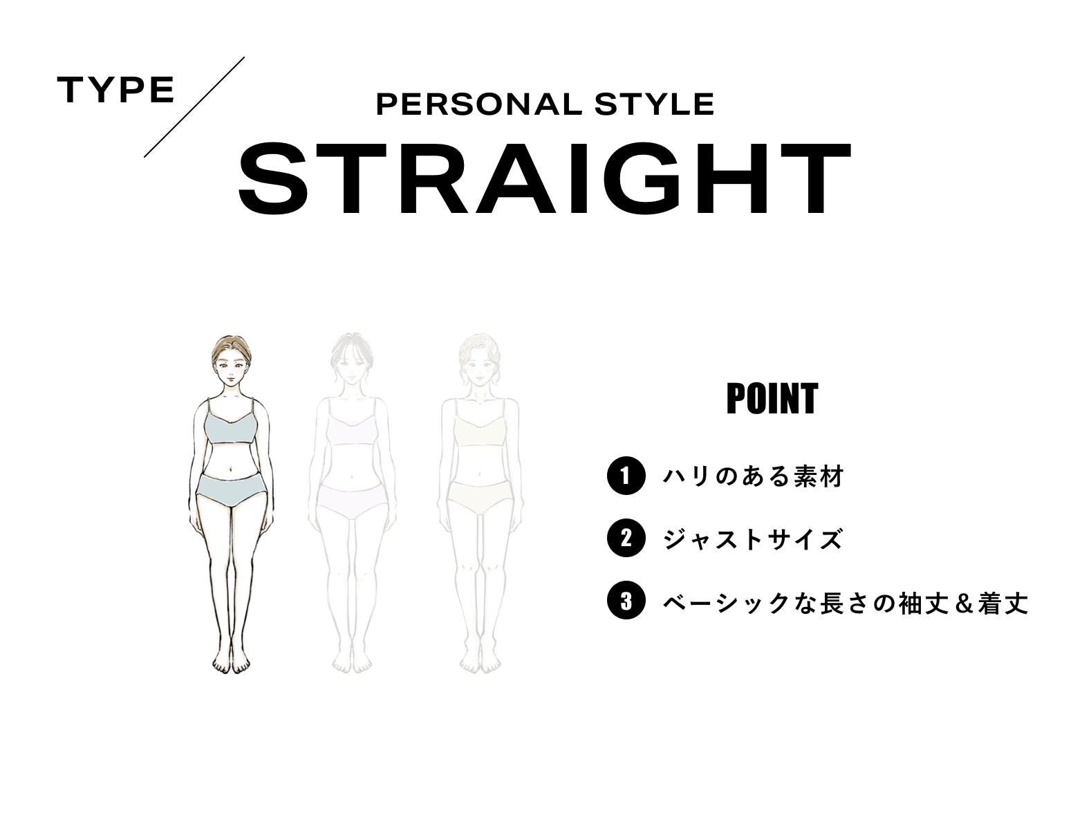 ストレートタイプ