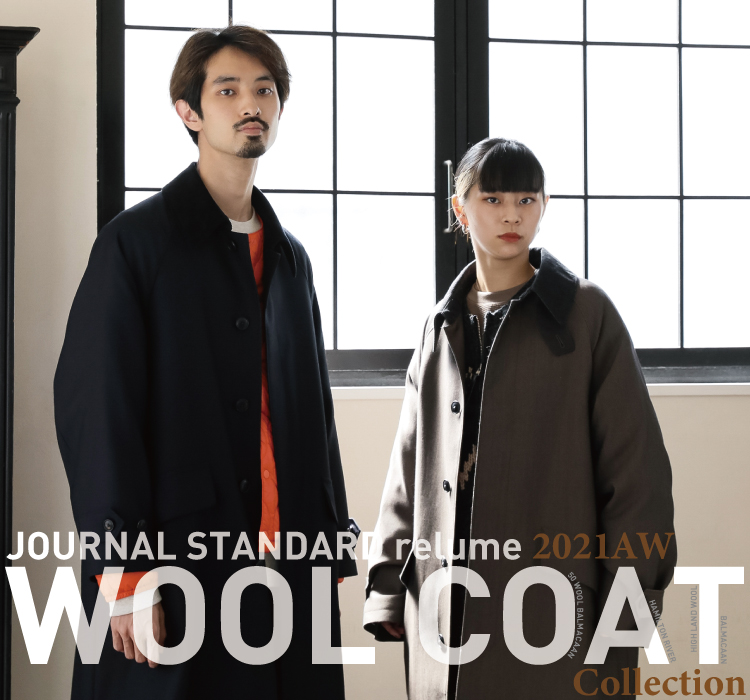 2021 AW WOOL COAT Collection｜JOURNAL STANDARD relume MENS 