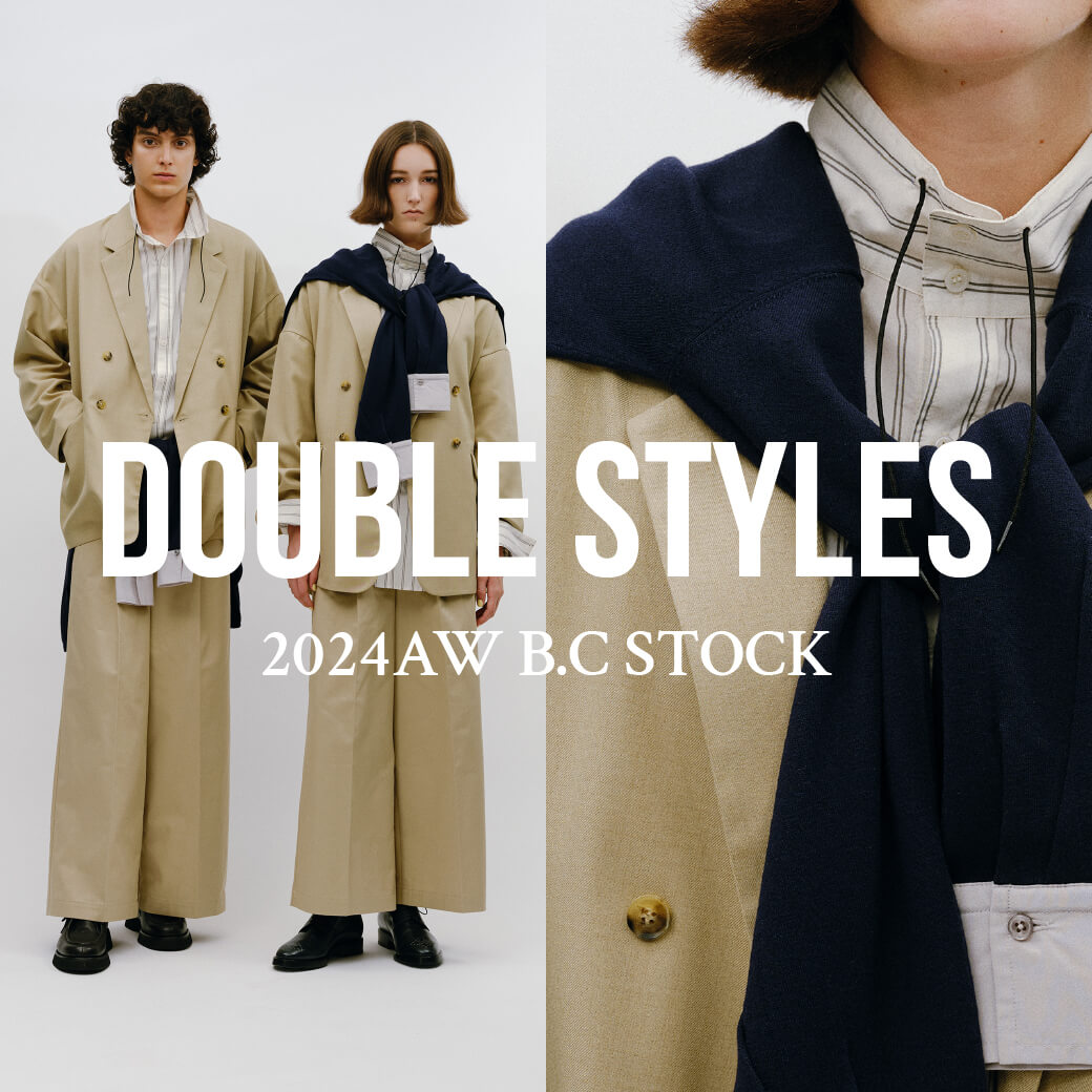 B.C STOCK ダブルビーバーコクーンコート B.C STOCK ダブルビーバーコクーンコート B.C STOCK ダブル