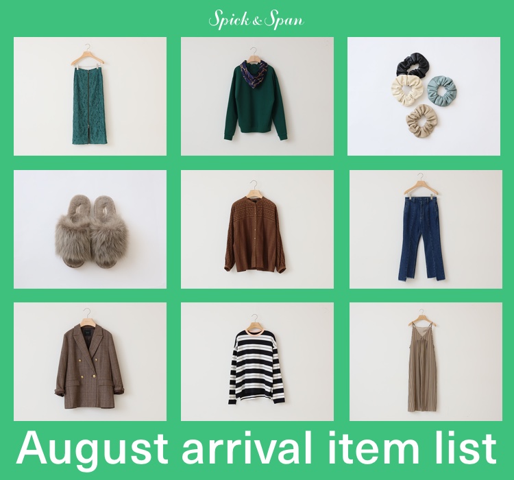August arrival item list｜Spick & Span｜特集｜BAYCREW'S STORE