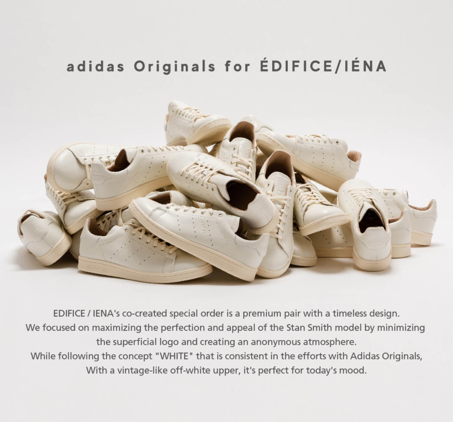 adidas Originals for EDIFICE IENA Stan Smith LUX｜EDIFICE｜特集 ...
