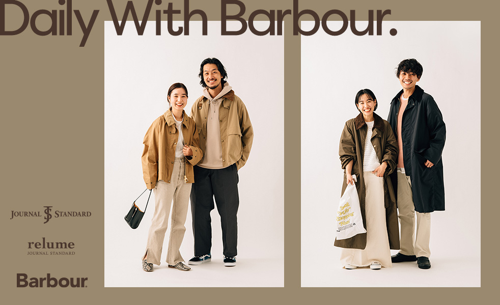 Daily With Barbour.｜特集｜BAYCREW'S STORE