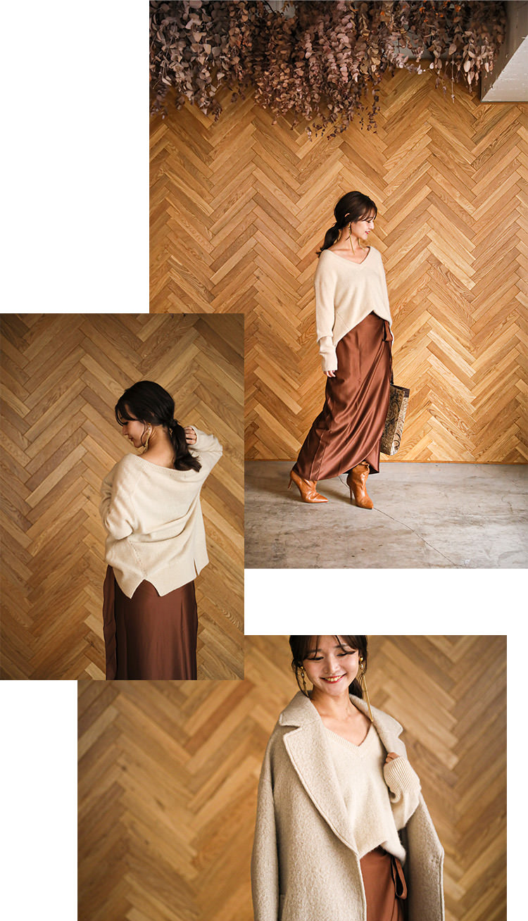 SLOBE IENA | スタイリスト直伝！SLOBE IENAふわふわニットの