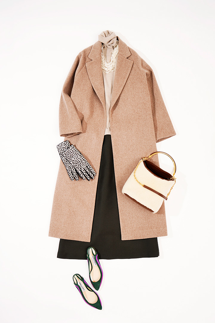 BE GLOSSY MADAME コートを今年らしく着こなす｜VERMEIL par