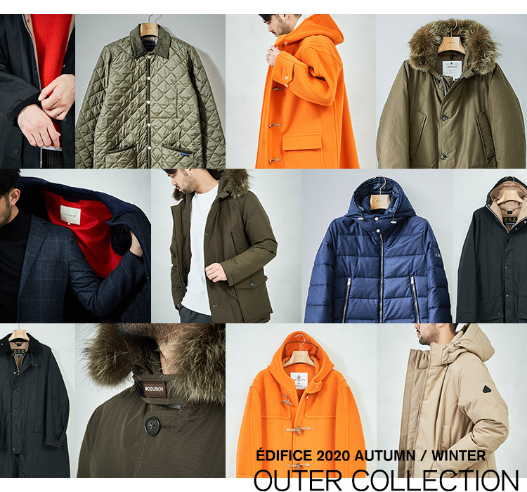 EDIFICE OUTER COLLECTION - 2020 AUTUMN / WINTER -｜EDIFICE