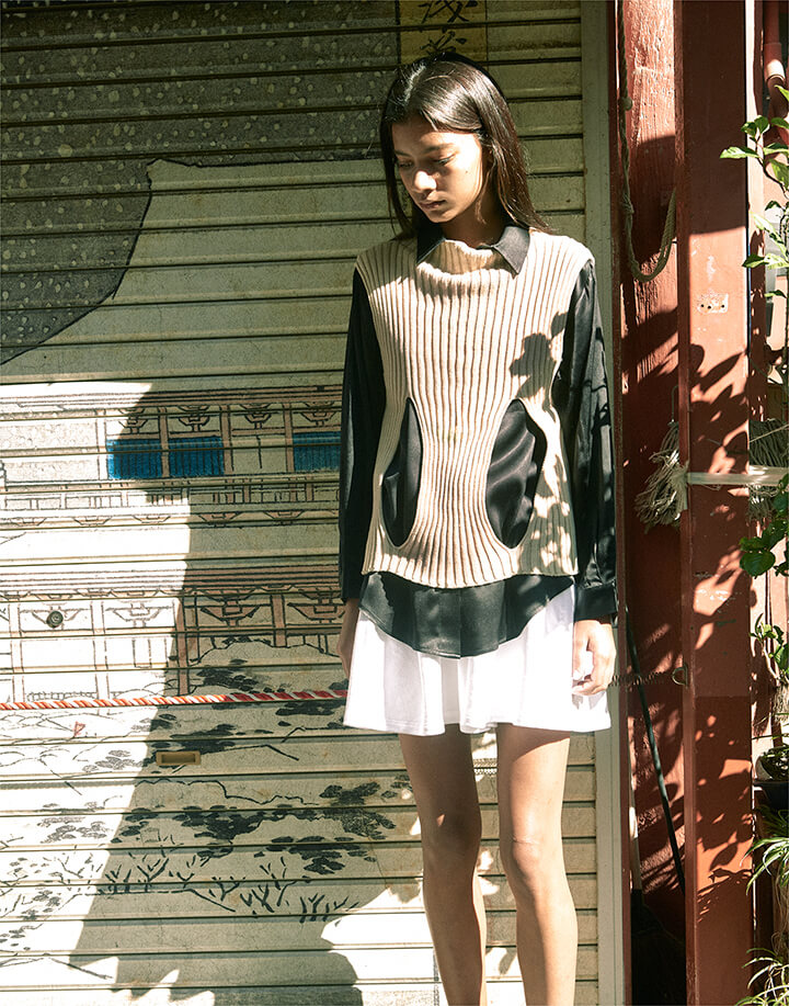 BASERANGE/ベースレンジ】LONG SLEEVE TEE：カットソー（Tシャツ