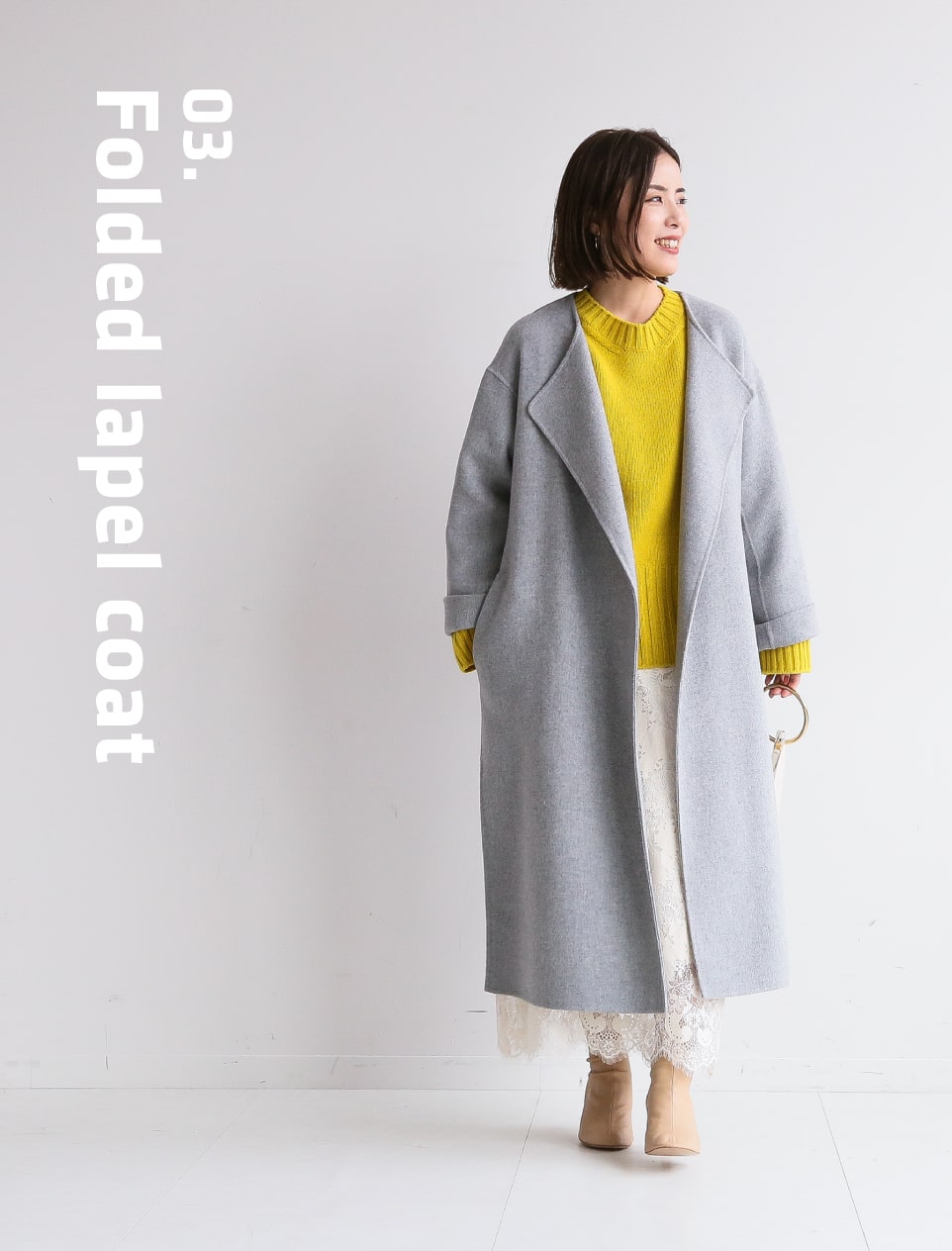 DRAMATIC WOOL COAT ドラマティックな大人コートを先物買い！｜Spick