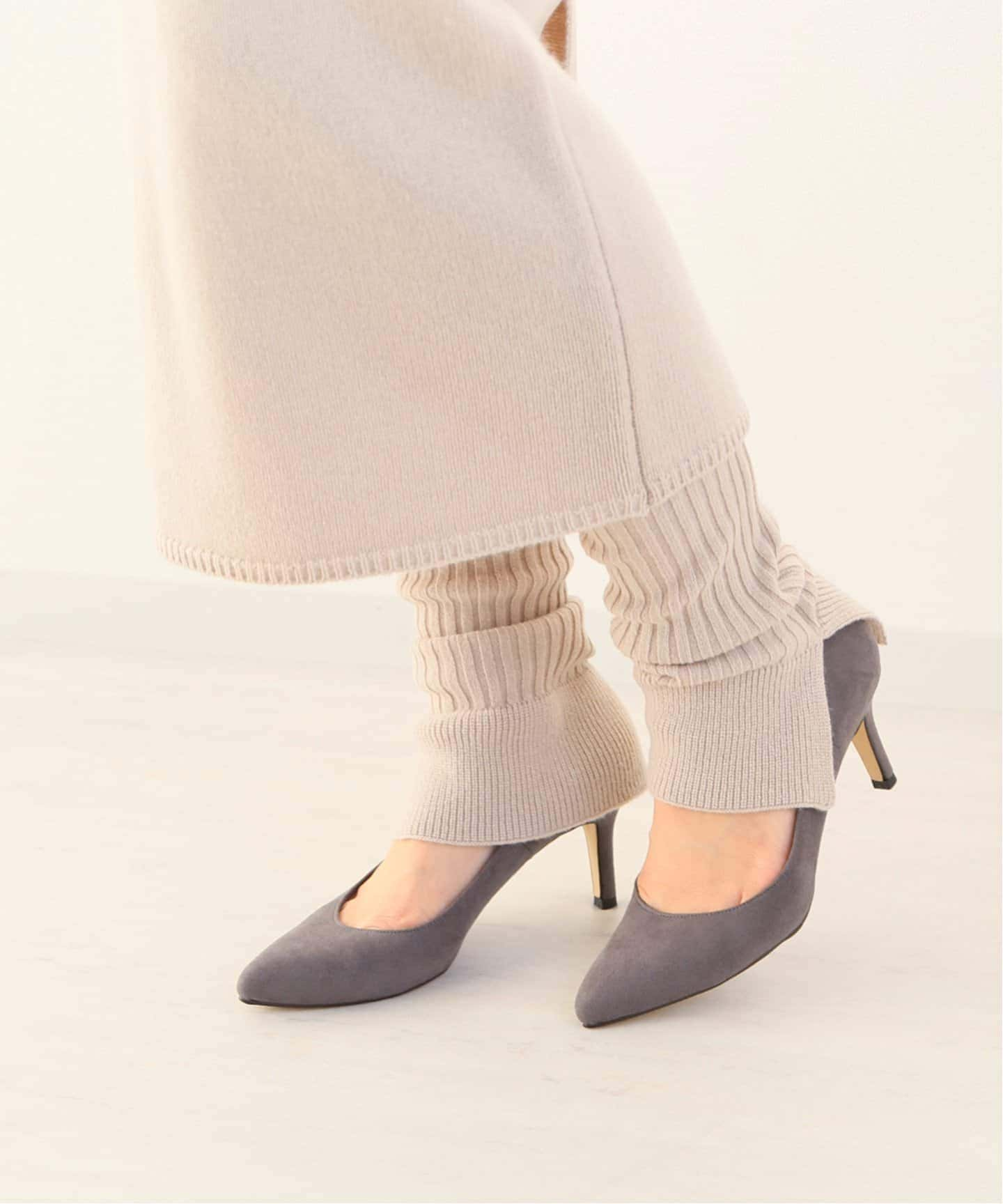 てなグッズや 【NEBULONIE/ネブローニ】SUEDE 6.5HEEL パンプス - 靴