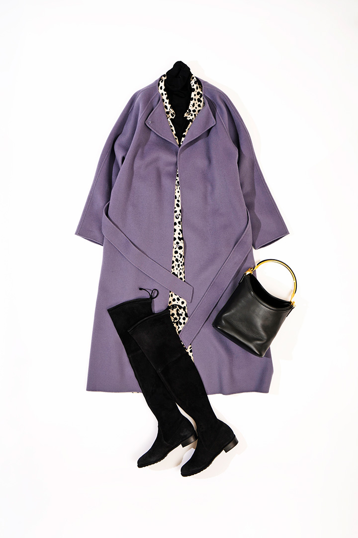 BE GLOSSY MADAME コートを今年らしく着こなす｜VERMEIL par