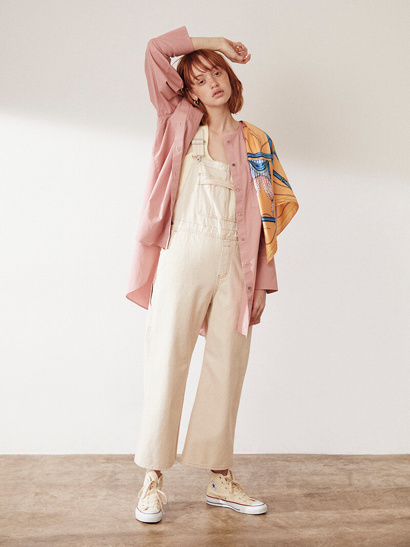 SLOBE IENA（スローブイエナ）の「LE DENIM Ecru CPOブルゾン