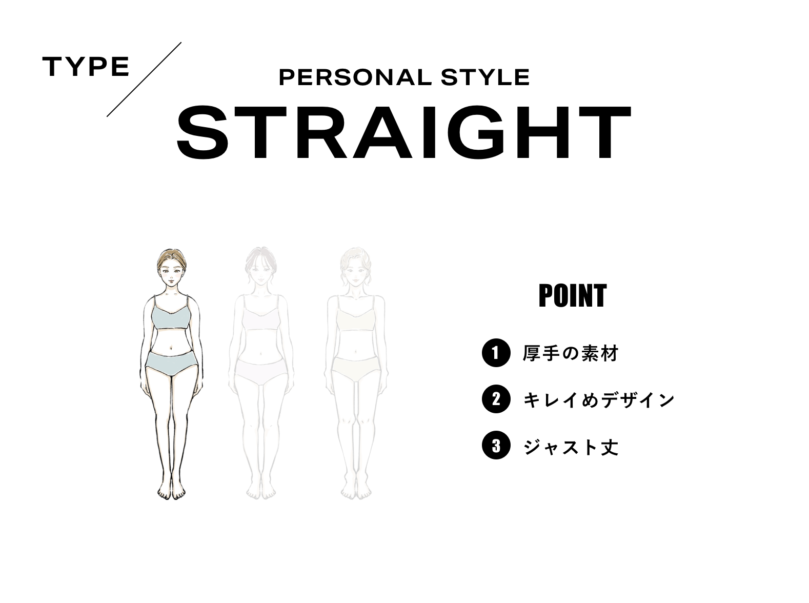 ストレートタイプ