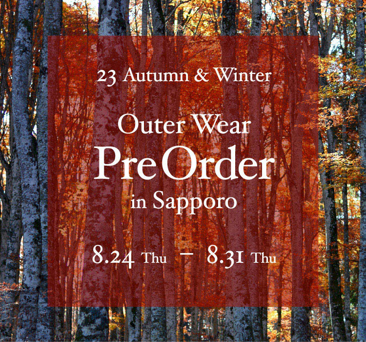 札幌予約受注会】2023Autumn＆Winter Outer Wear PreOrder｜BAYCREW'S