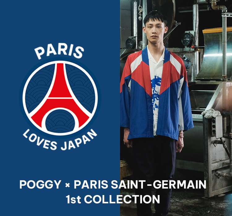 POGGY × PARIS SAINT-GERMAIN 1st COLLECTION｜Paris Saint-Germain