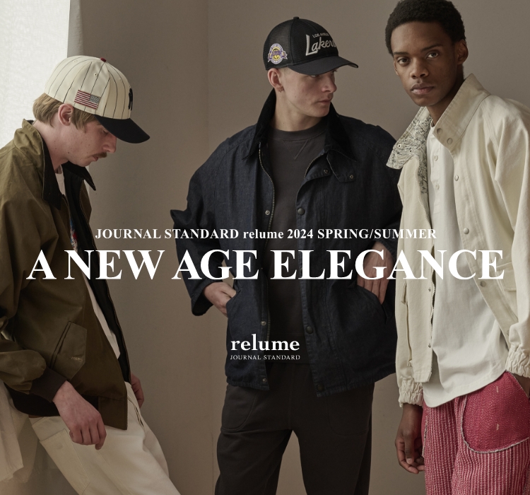 A NEW AGE ELEGANCE | JOURNAL STANDARD relume 2024 SPRING