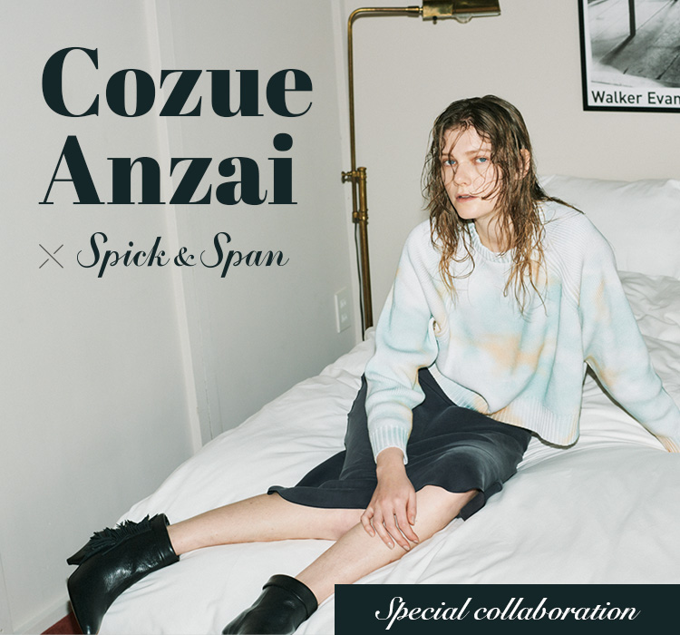 Cozue Anzai × Spick & Span Special collaboration｜Spick & Span