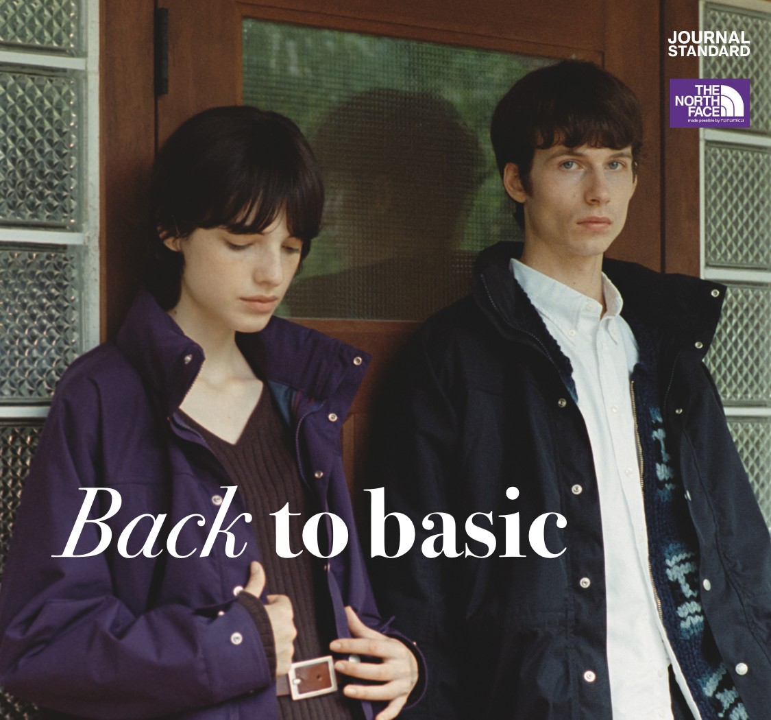 Back to basic” THE NORTH FACE PURPLE LABEL × JOURNAL STANDARD