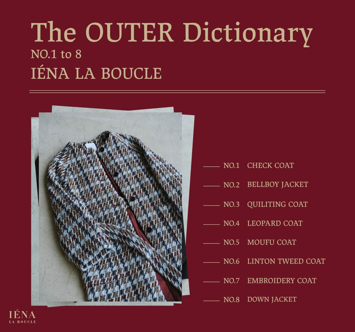 The Outer Dictionary｜IENA｜特集｜BAYCREW'S STORE