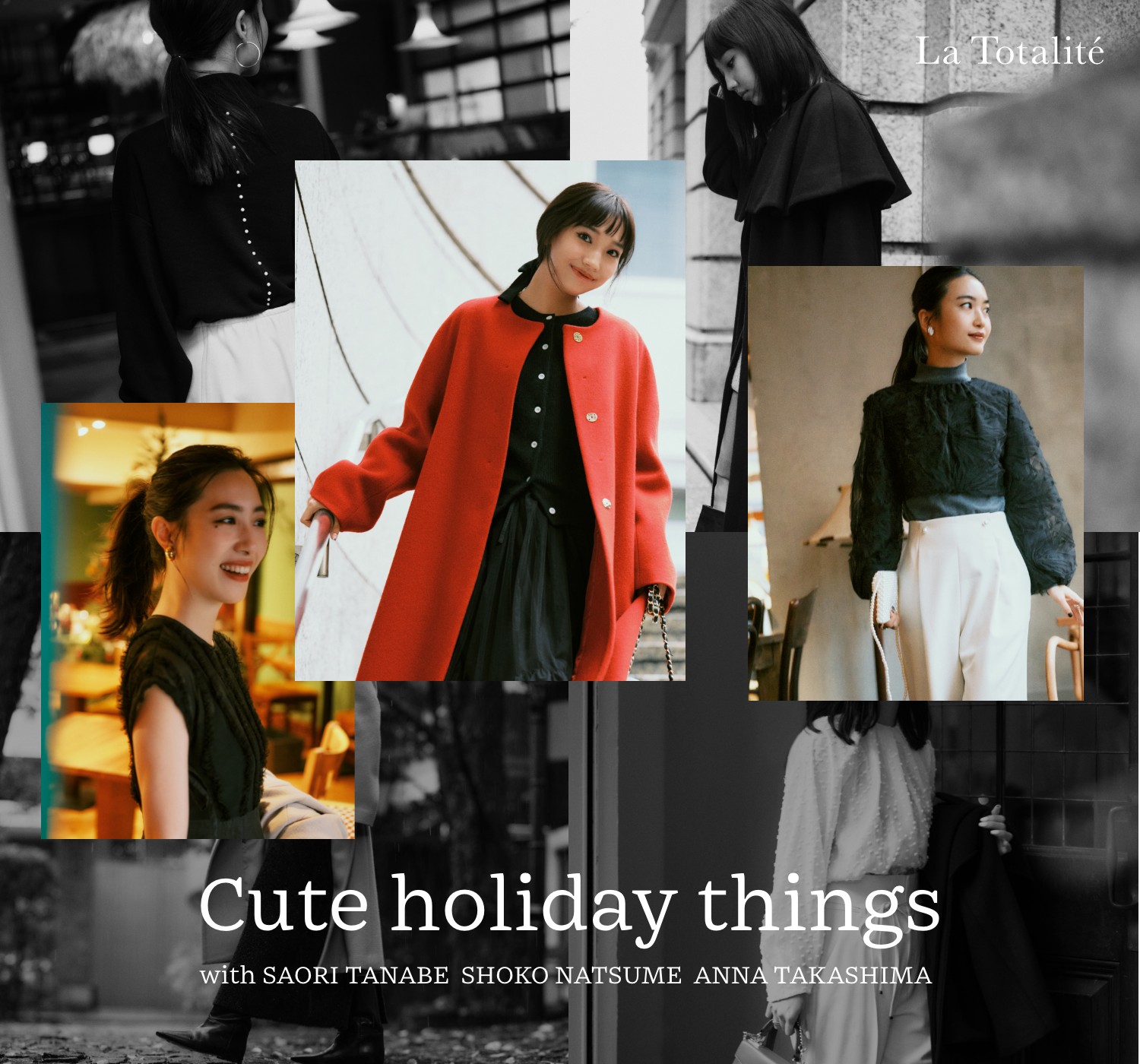 Cute holiday things with SAORI TANABE SHOKO NATSUME ANNA TAKASHIMA