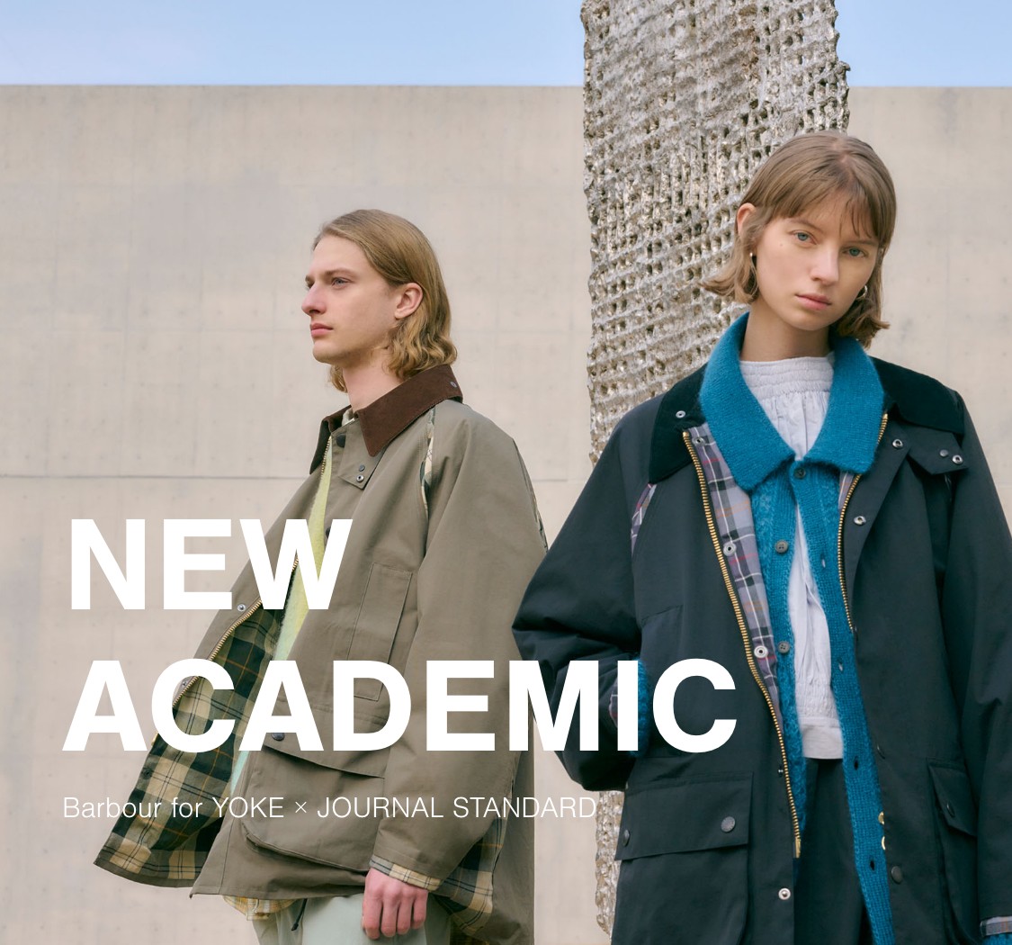 NEW ACADEMIC Barbour for YOKE × JOURNAL STANDARD｜特集｜BAYCREW'S ...