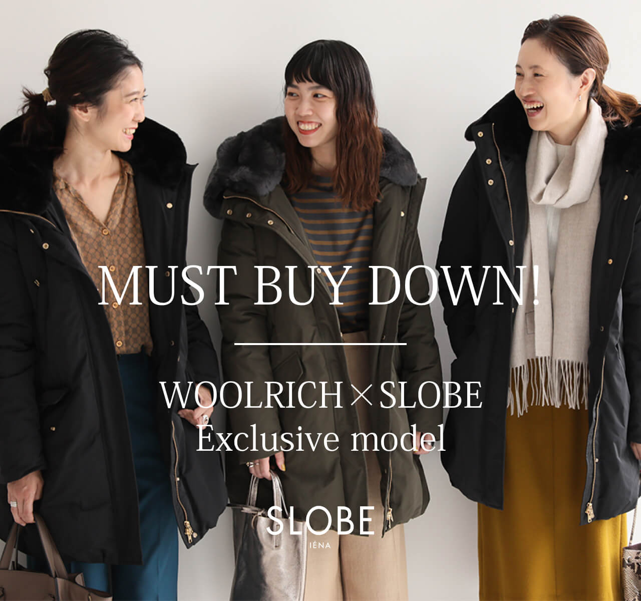 SLOBE IENA｜MUST BUY DOWN! そろそろ持っておきたい、名品