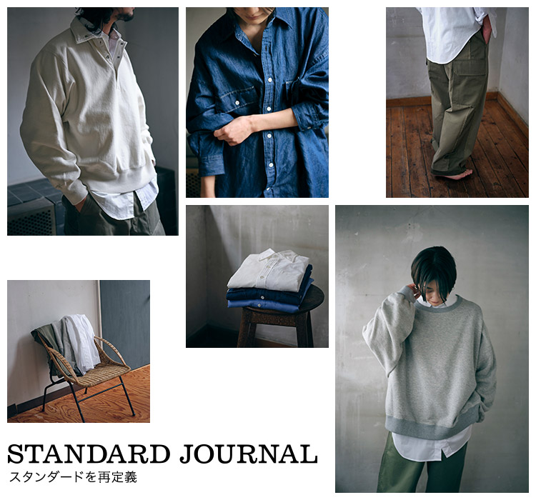 standard journal 23ss by TERADA sweat　L standard journal 23ss by TERADA sweat L standard journal