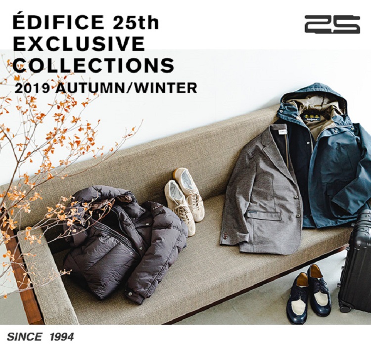 EDIFICE 25th EXCLUSIVE COLLECTION - 2019 AUTUMN / WINTER -｜EDIFICE｜特集｜BAYCREW'S  STORE