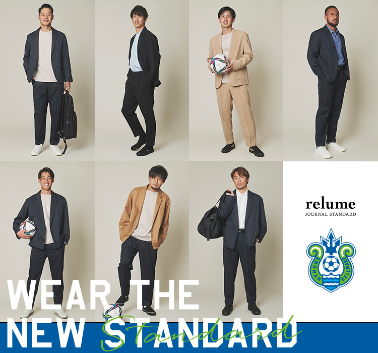 WEAR THE NEW STANDARD vol.6 2021年、湘南ベルマーレは 〈4JKT STYLE