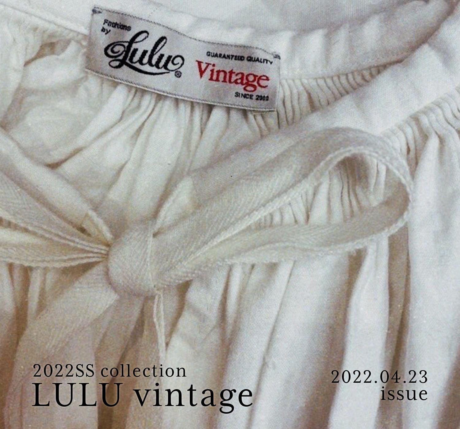 LULU vintage 2022SS collection｜EDIT. FOR LULU｜特集｜BAYCREW'S STORE