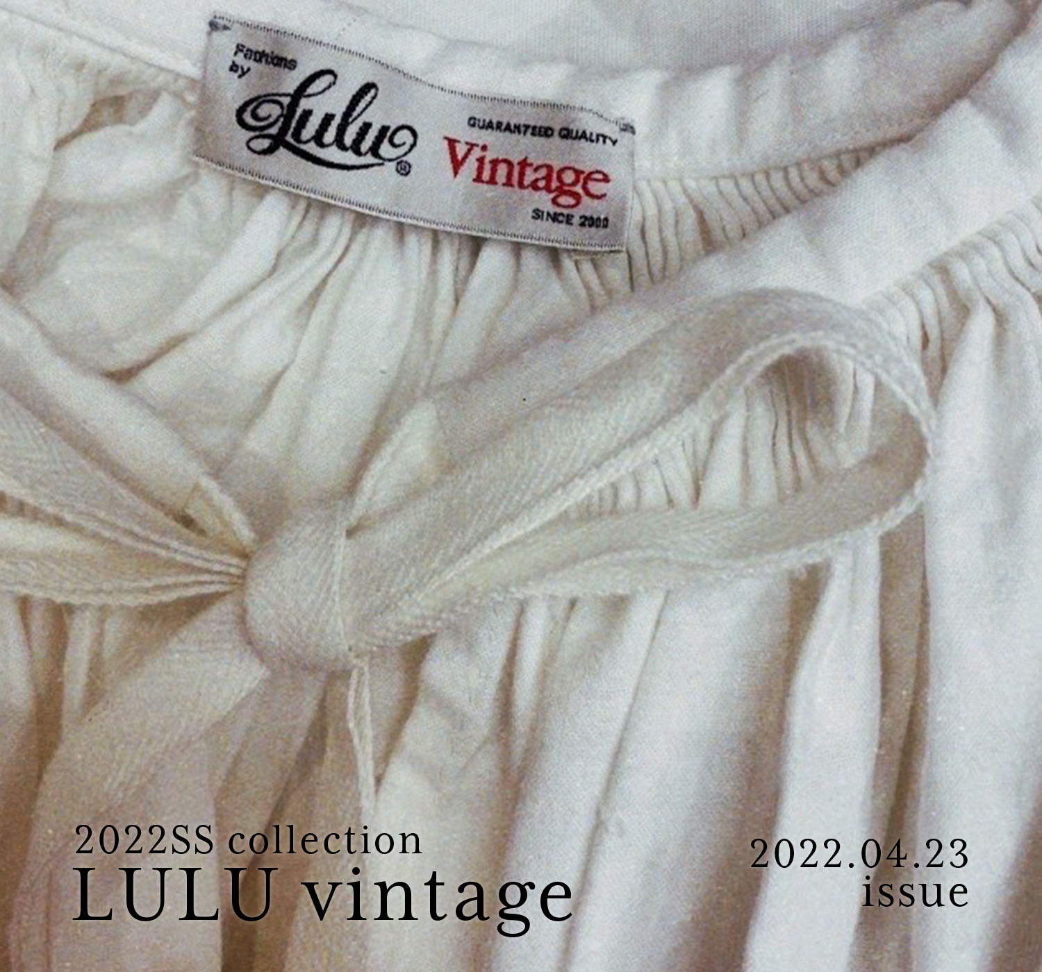 Lulu vintage タグつき | www.causus.be