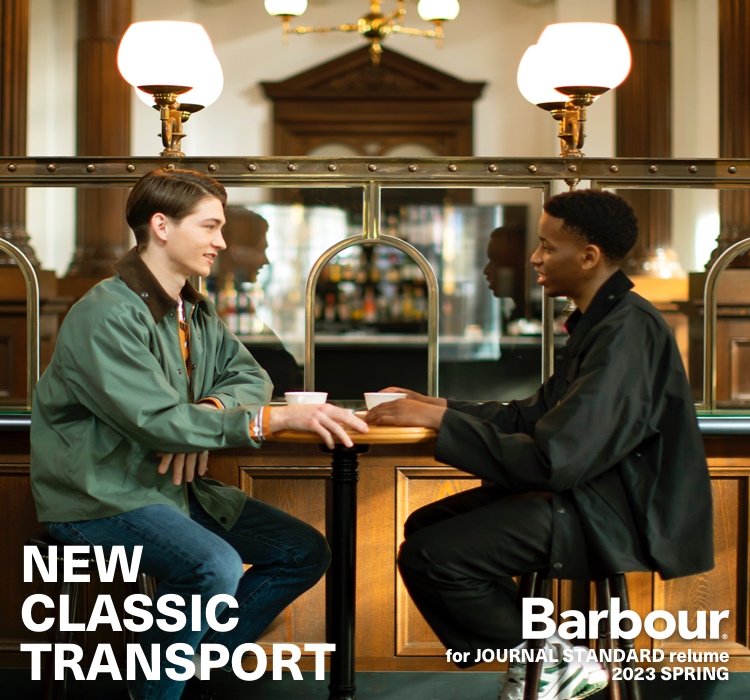 NEW CLASSIC TRANSPORT Barbour for JOURNAL STANDARD relume