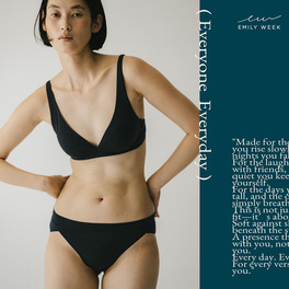 新品エミリーウィーク　ブラジャーショーツセット　ベイクルーズ EMILY WEEK 2022 Spring & Summer pre collection TIMELESS