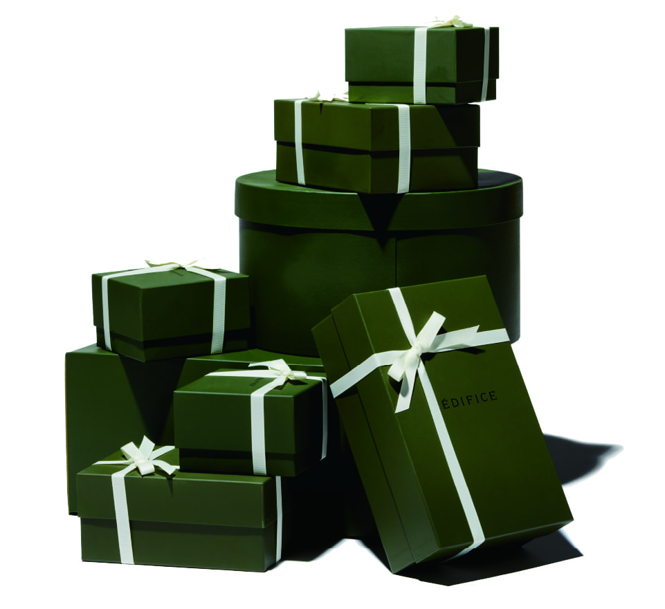 EDIFICE Holiday Gift Collection 2023 WELCOME