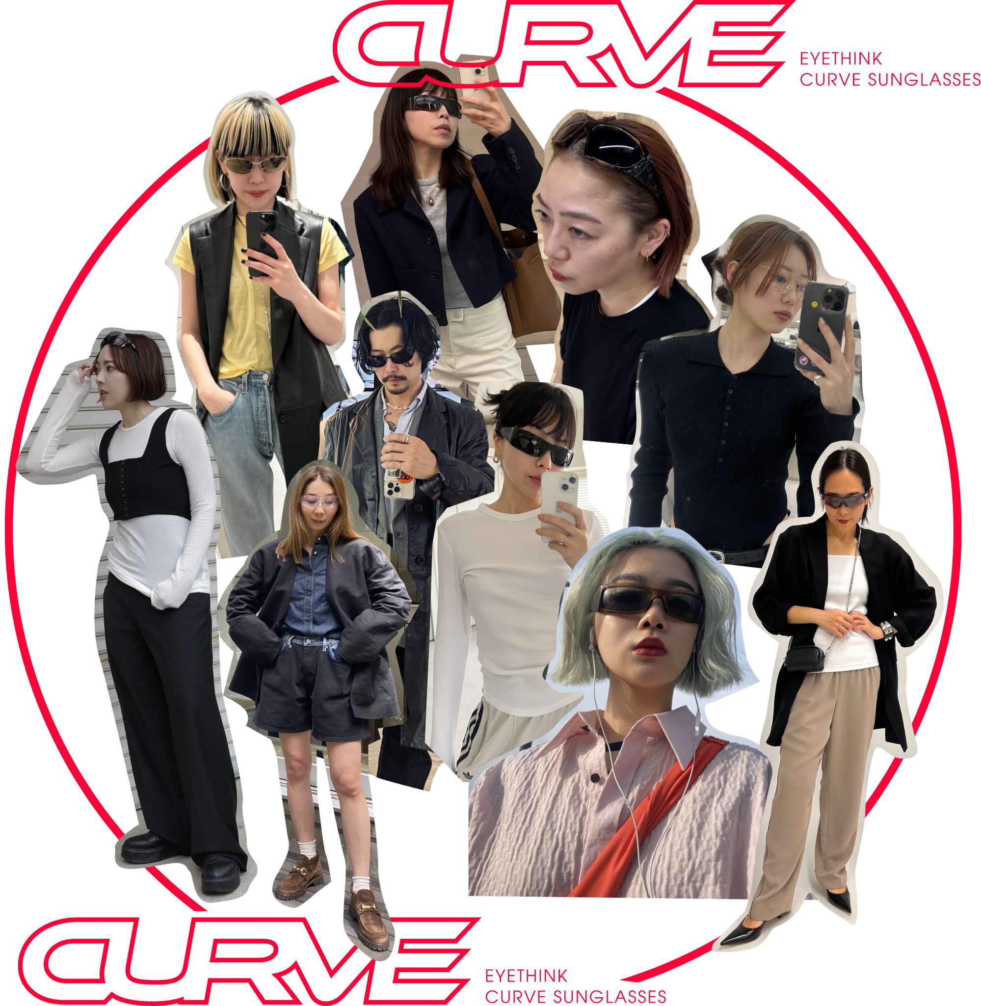 CURVE - EYETHINK CURVE SUNGLASSES｜EYETHINK ｜特集｜BAYCREW'S STORE