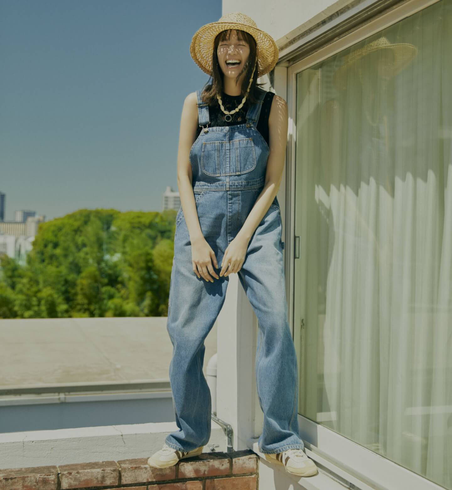 2024高い素材  佐藤栞里×Spick & Spanコラボアイテム、完成!｜Spick & Span サロペット・オーバーオール・オールインワン