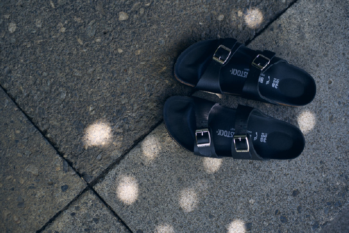 Les Foulées 10 footprints of BIRKENSTOCK for IÉNA & ÉDIFICE