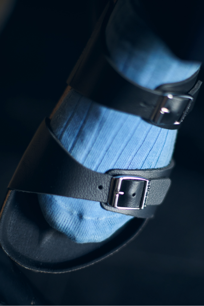 Les Foulées 10 footprints of BIRKENSTOCK for IÉNA & ÉDIFICE
