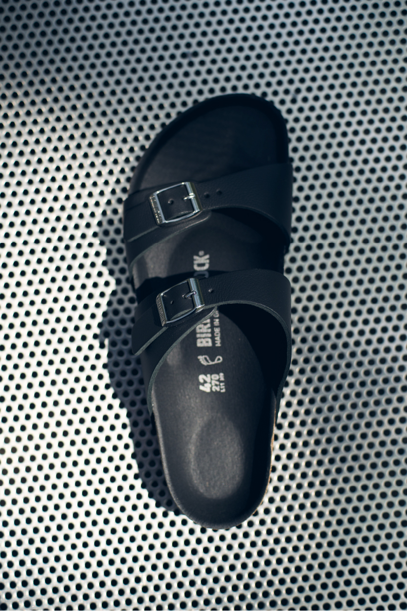 Les Foulées 10 footprints of BIRKENSTOCK for IÉNA & ÉDIFICE