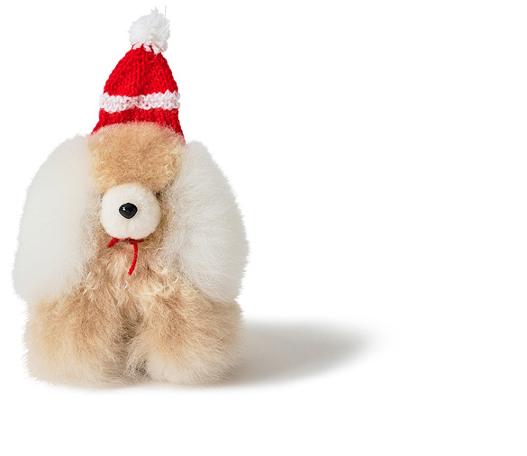 Christmas Alpaca Poodle