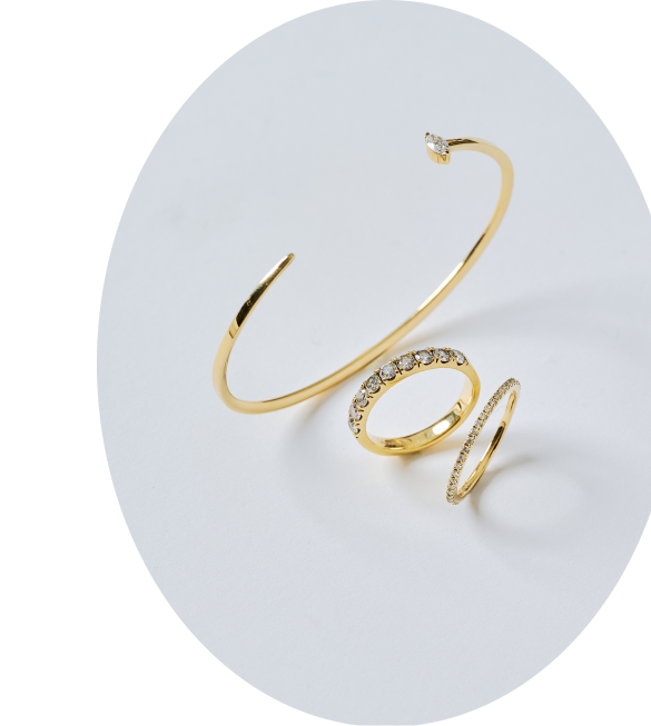 Flow Bangle / Half Eternity Ring / Full Eternity Ring