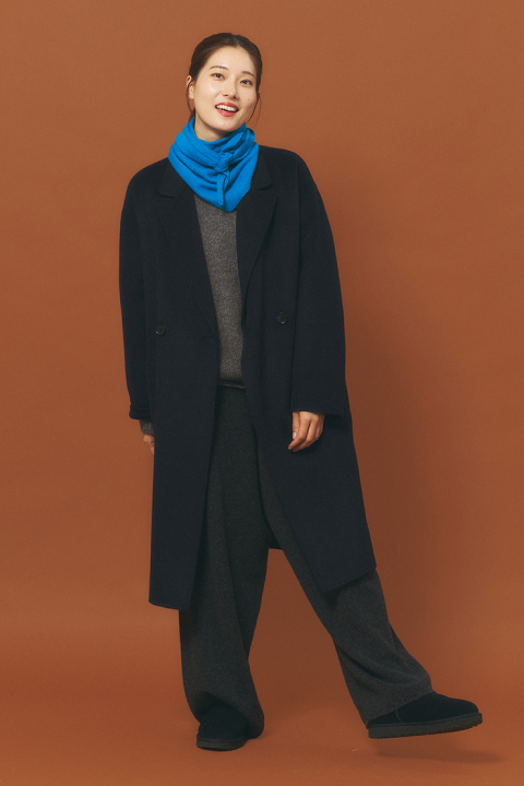 Super160’s double breast coat