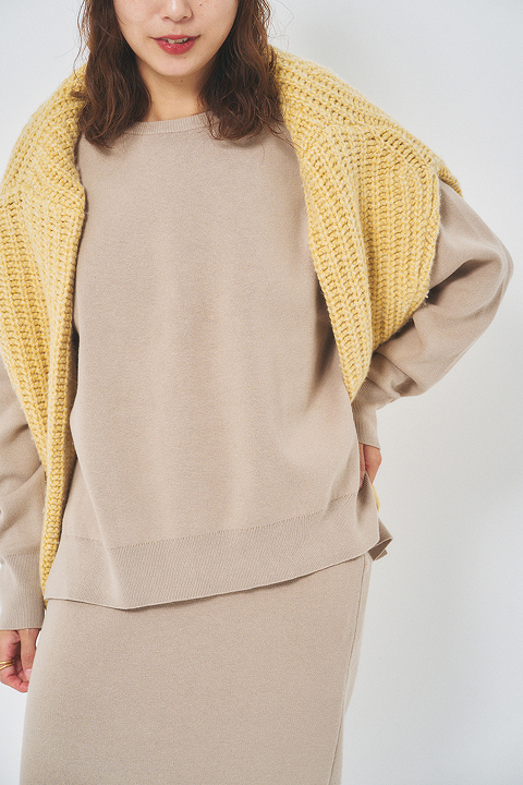 Double jacquard pullover