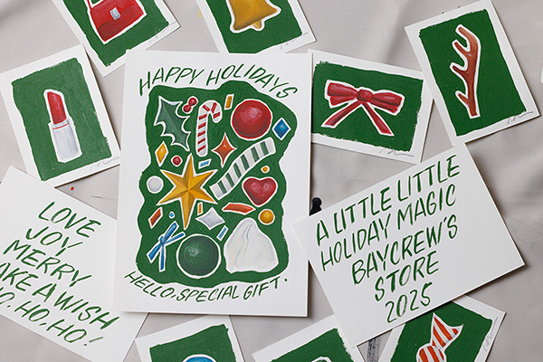 作品制作を通して、クリスマスを感じる。