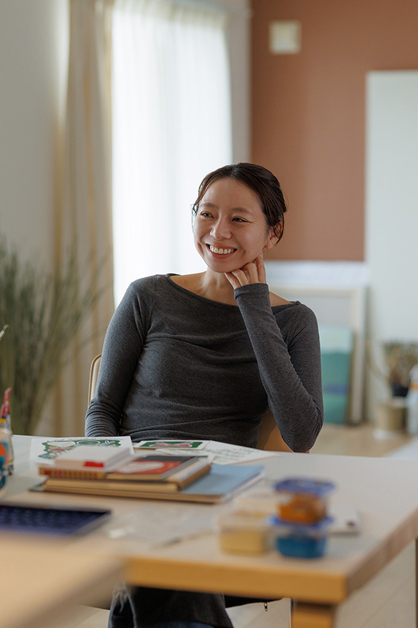 作品制作を通して、クリスマスを感じる。