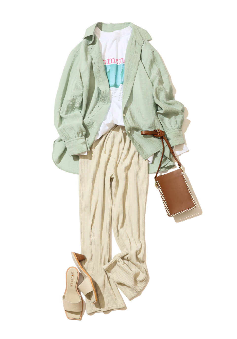 春定番のシャツコーデは グリーンベースで仕上げてぐっとこなれ顔 Baycrew S Store 春定番のシャツコーデは グリーンベースで仕上げてぐっとこなれ顔 Baycrew S Store